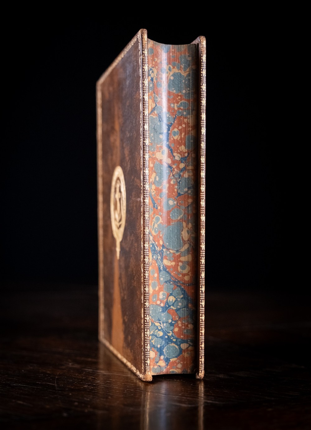 1887 Studies In Naval History by John Knox Laughton. First Edition. (Leather Bound Book) View V