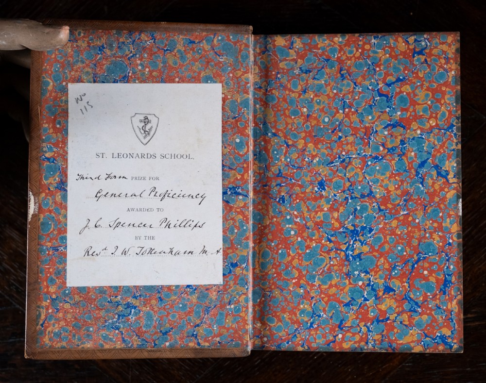1887 Studies In Naval History by John Knox Laughton. First Edition. (Leather Bound Book) View VI
