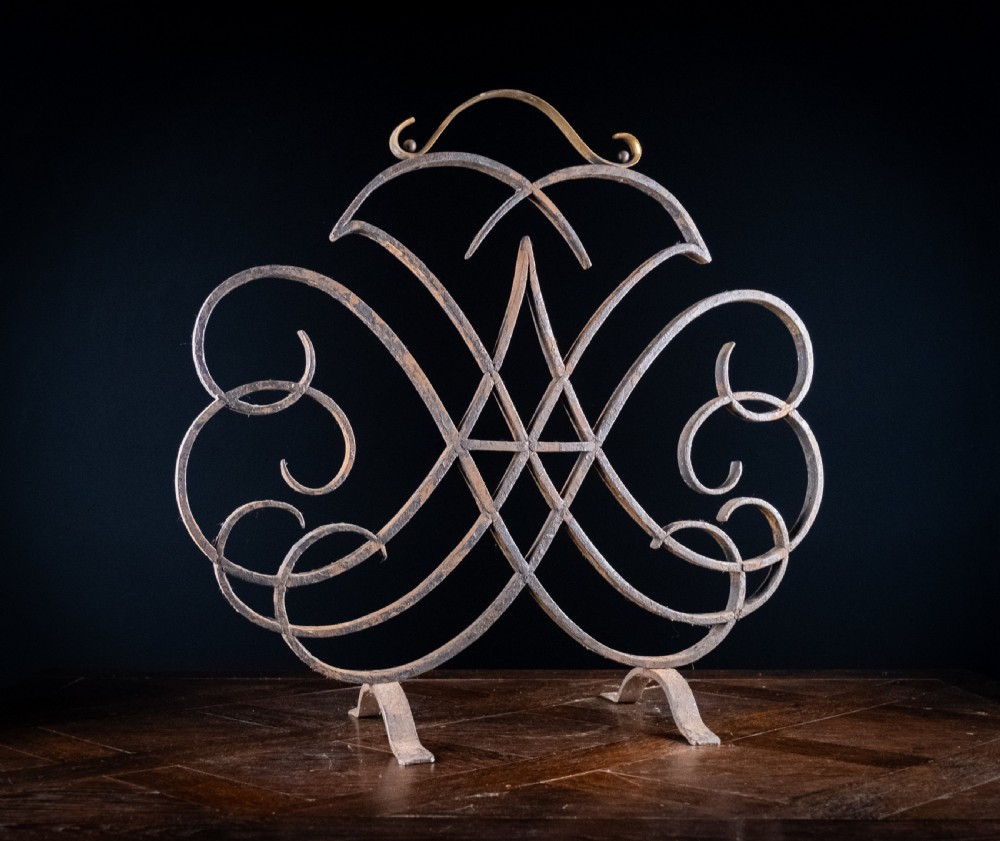 Victoria & Albert Museum Wrought Iron Fire Screen View II