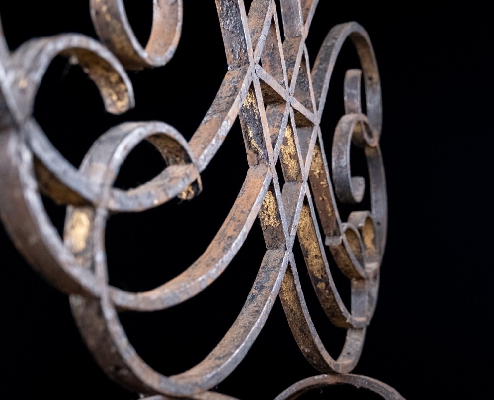Victoria & Albert Museum Wrought Iron Fire Screen View V