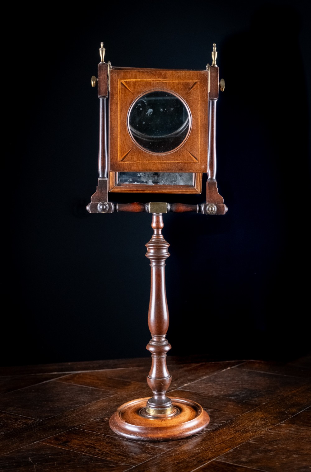 Large Georgian Mahogany Zograscope View II