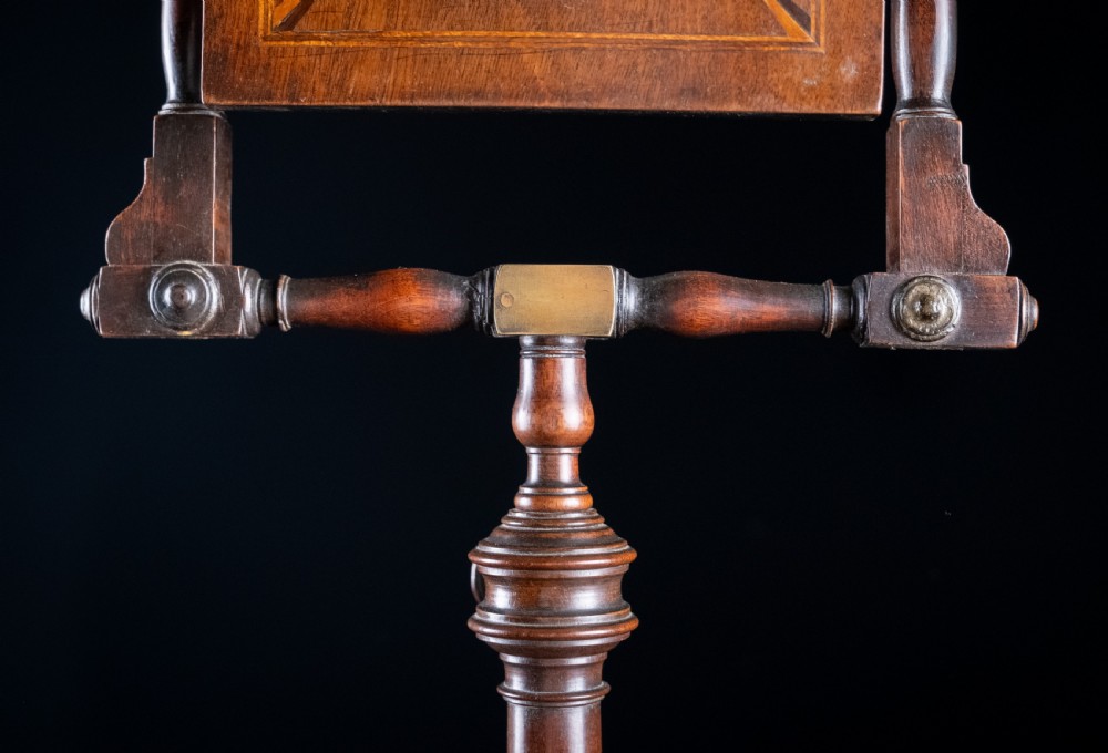 Large Georgian Mahogany Zograscope View VI