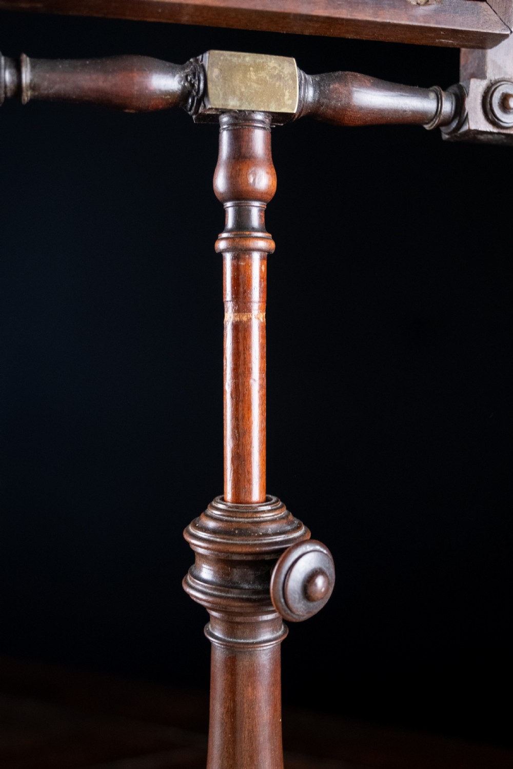 Large Georgian Mahogany Zograscope View XI