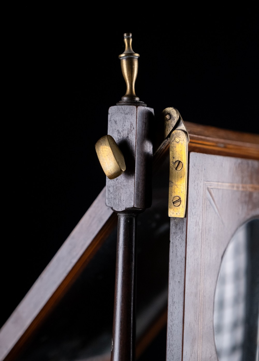 Large Georgian Mahogany Zograscope View XIII