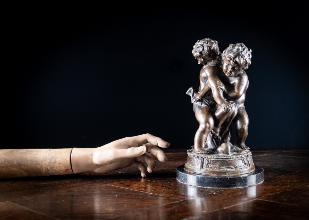 After Jean Baptiste Pigalle (1714–1785) - Eros and Anteros Fighting Over Heart View XIV