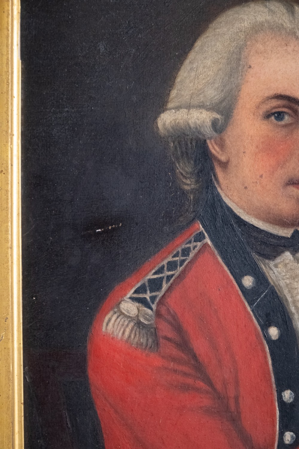 18th Century Portrait Of An Officer (Irish School) View VII