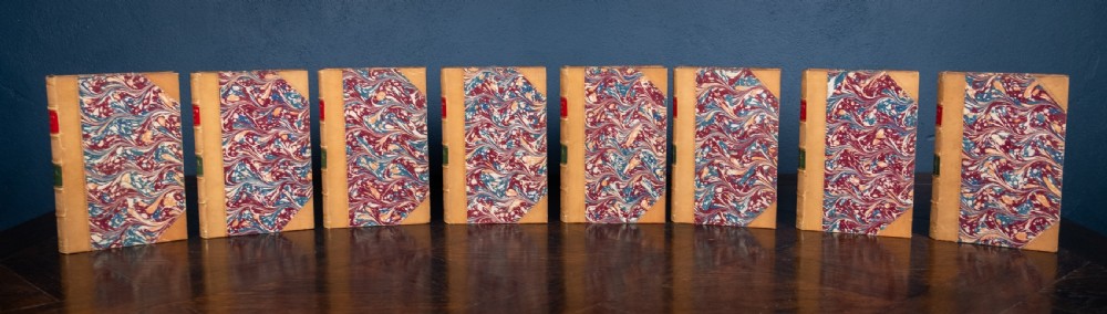 1838 Decline And Fall Of The Roman Empire by Edward Gibbon. 8 Vols. Book Set. View II