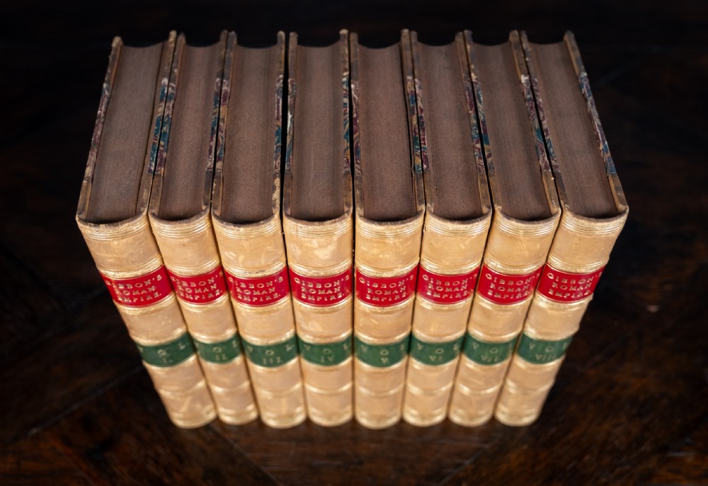 1838 Decline And Fall Of The Roman Empire by Edward Gibbon. 8 Vols. Book Set. View IV