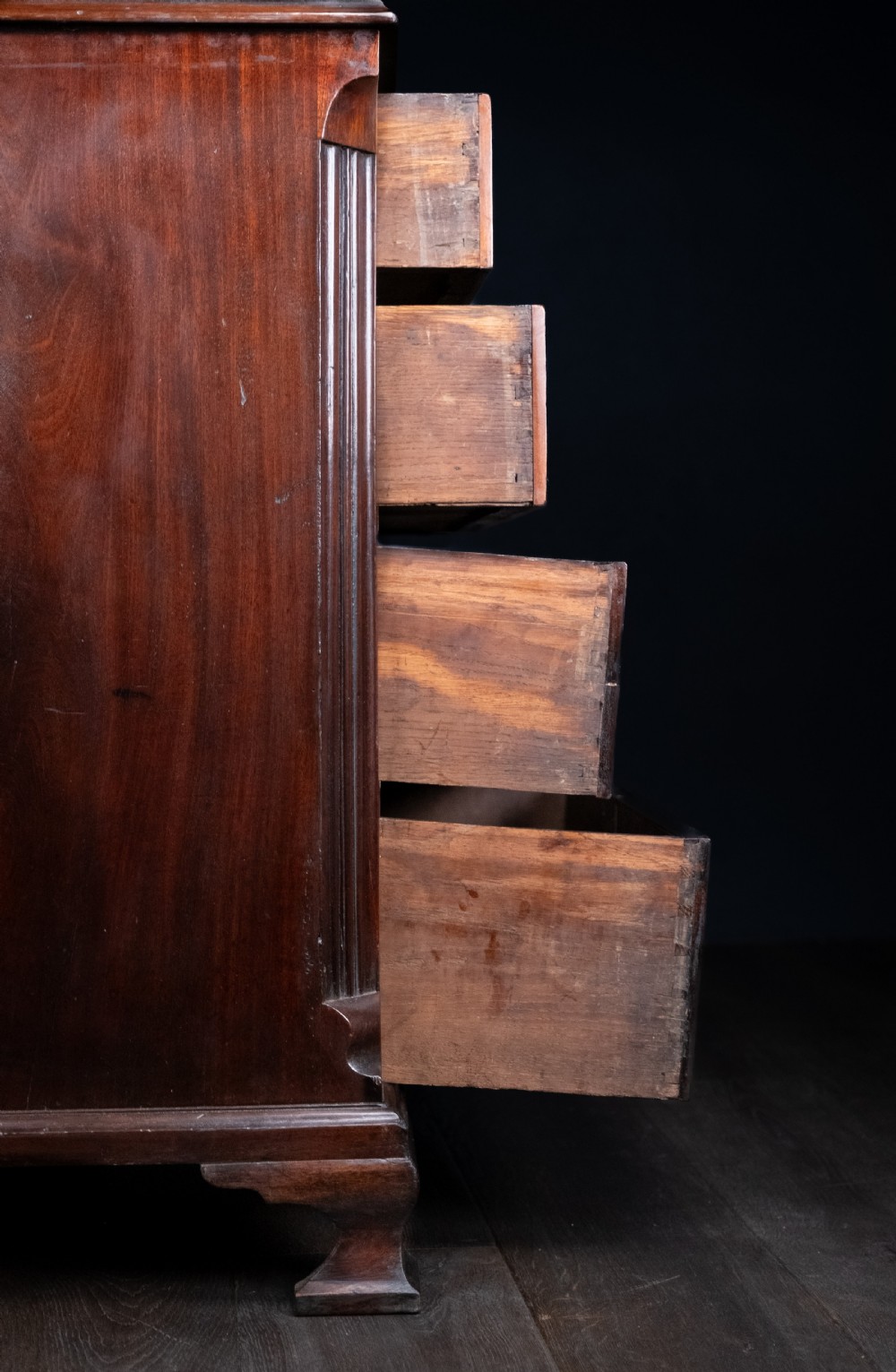 George III Mahogany Chest of Drawers View III