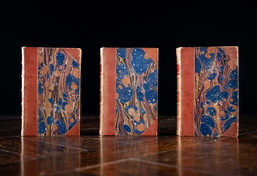 1856 The History Of The Girondists by Alphonse De Lamartine. Book Set.  View VI