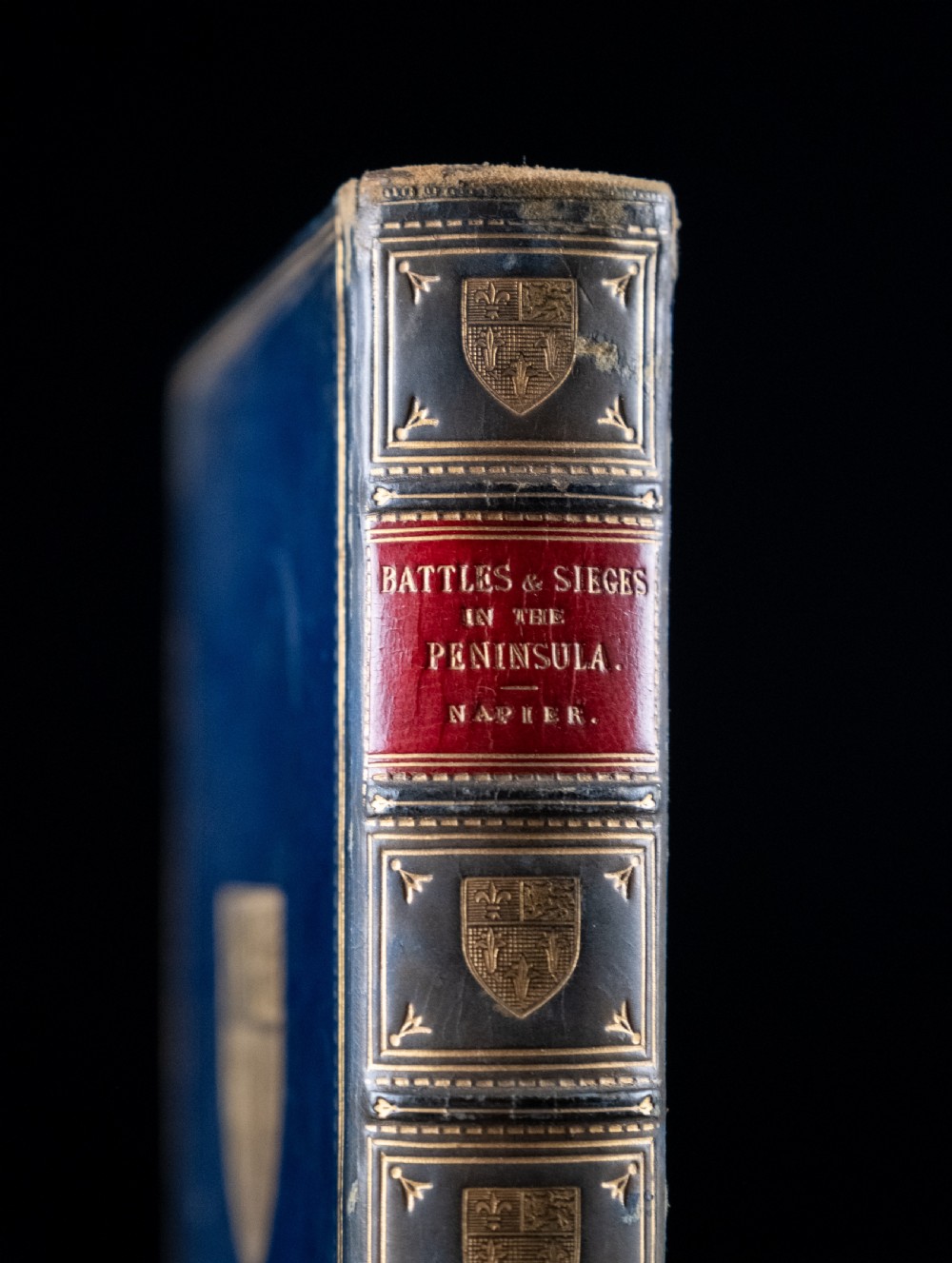 1885 English Battles & Sieges In The Peninsula by Sir William Napier. Leather Bound Book. View II