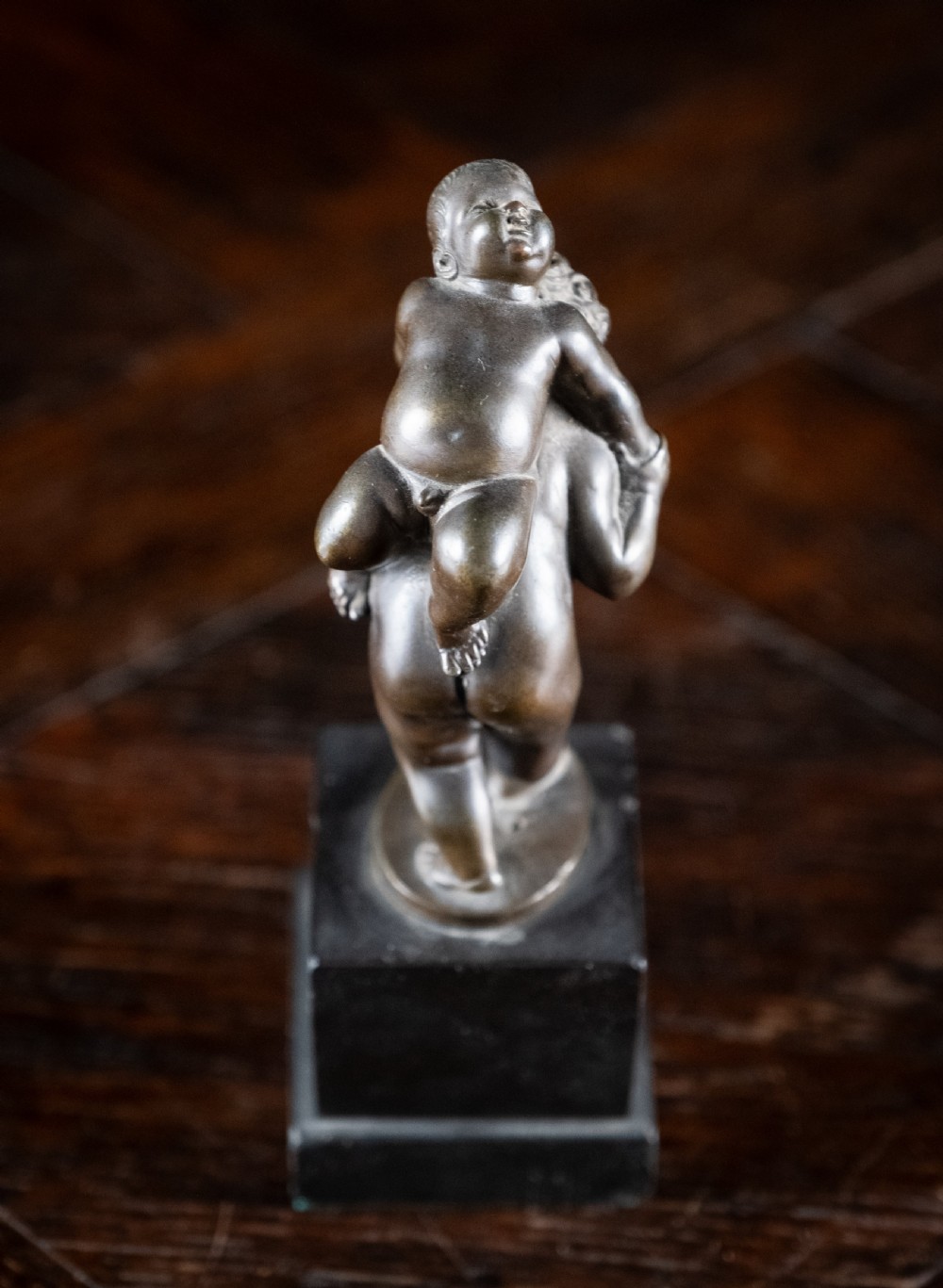 Bronze Putti Playing Piggyback After Leonhard Kern (1588-1662) View VII