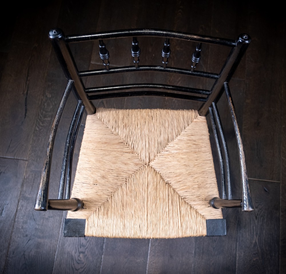 19th Century Morris & Co Sussex Chair View VI