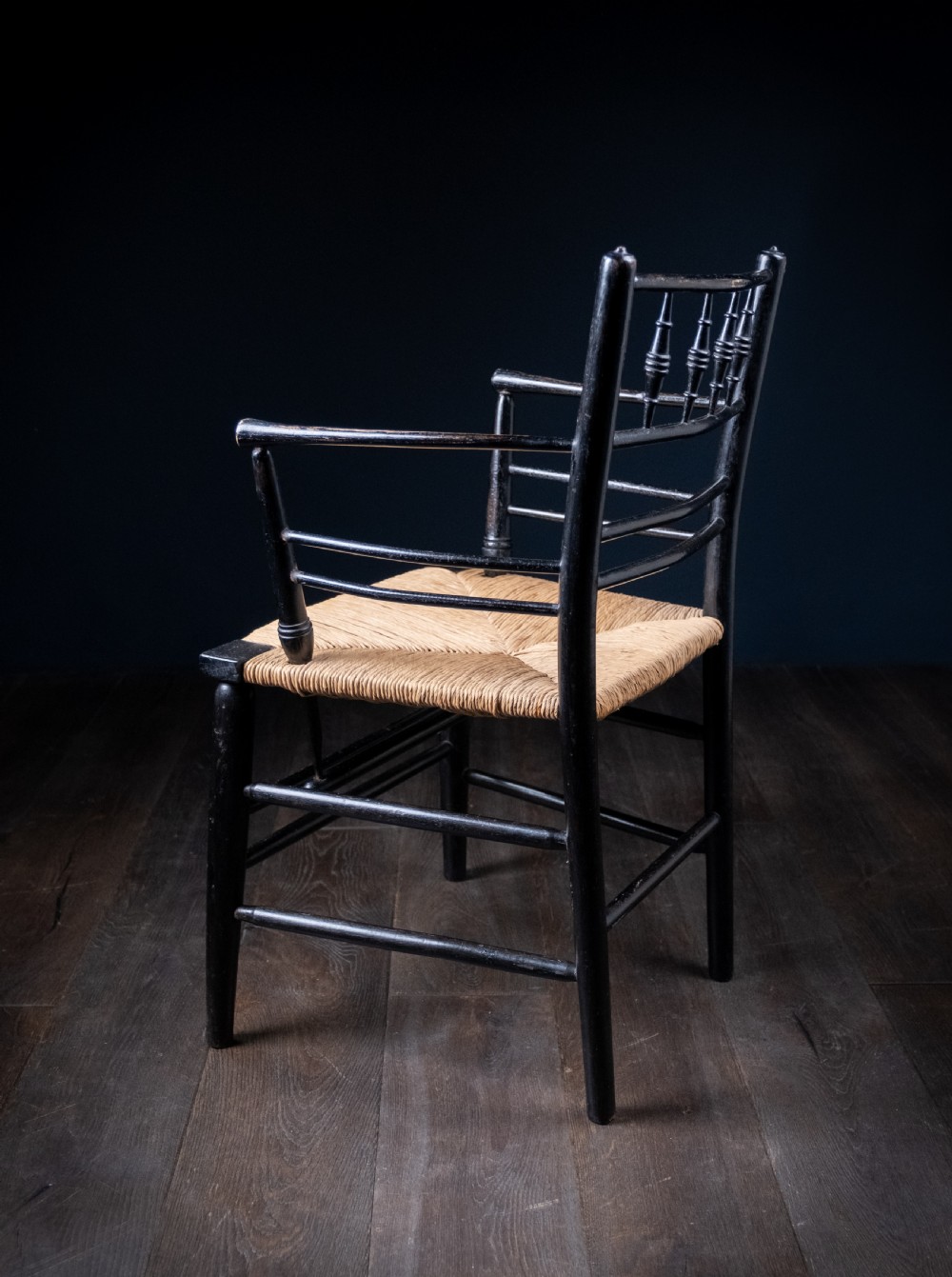 19th Century Morris & Co Sussex Chair View VII
