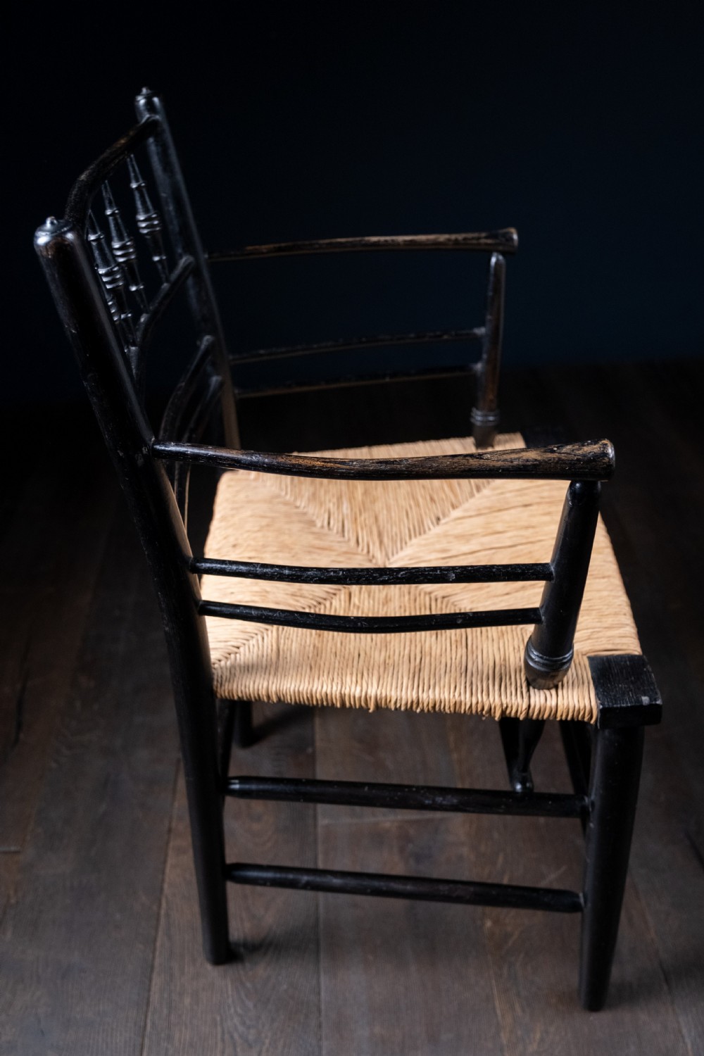 19th Century Morris & Co Sussex Chair View X