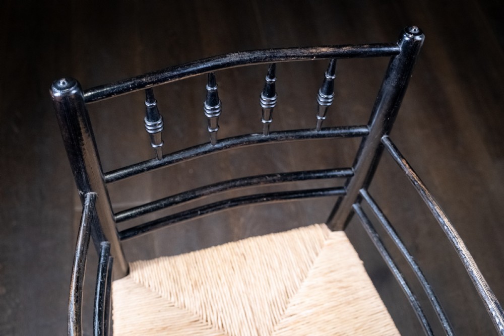 19th Century Morris & Co Sussex Chair View XII