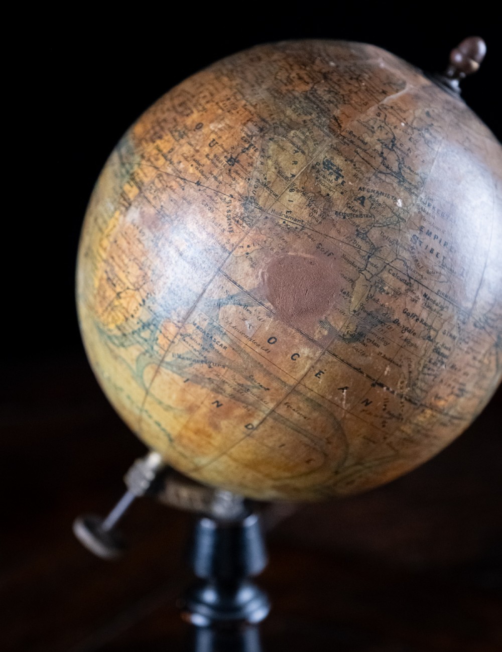 Globe Terrestre by J Forest Of Paris, c.1890 View VII
