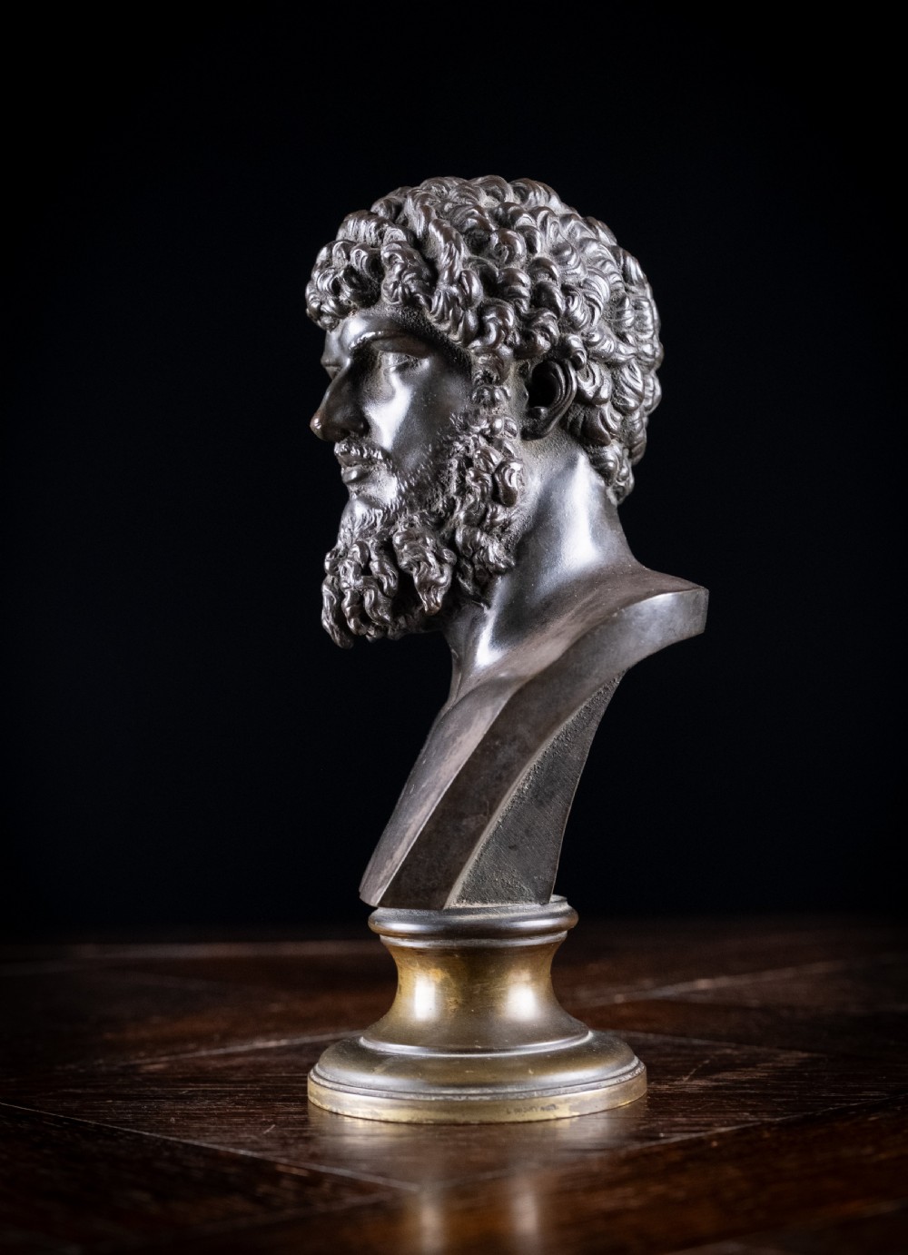 Bronze Bust of Lucius Verus (130–169 AD) View IV