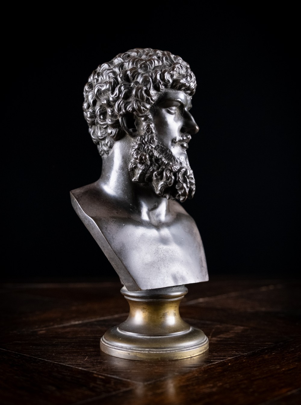 Bronze Bust of Lucius Verus (130–169 AD) View IX