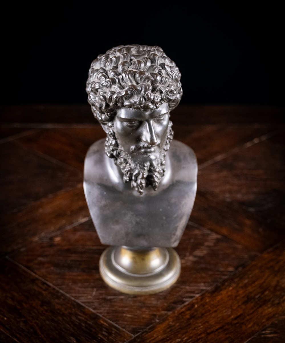 Bronze Bust of Lucius Verus (130–169 AD) View XII