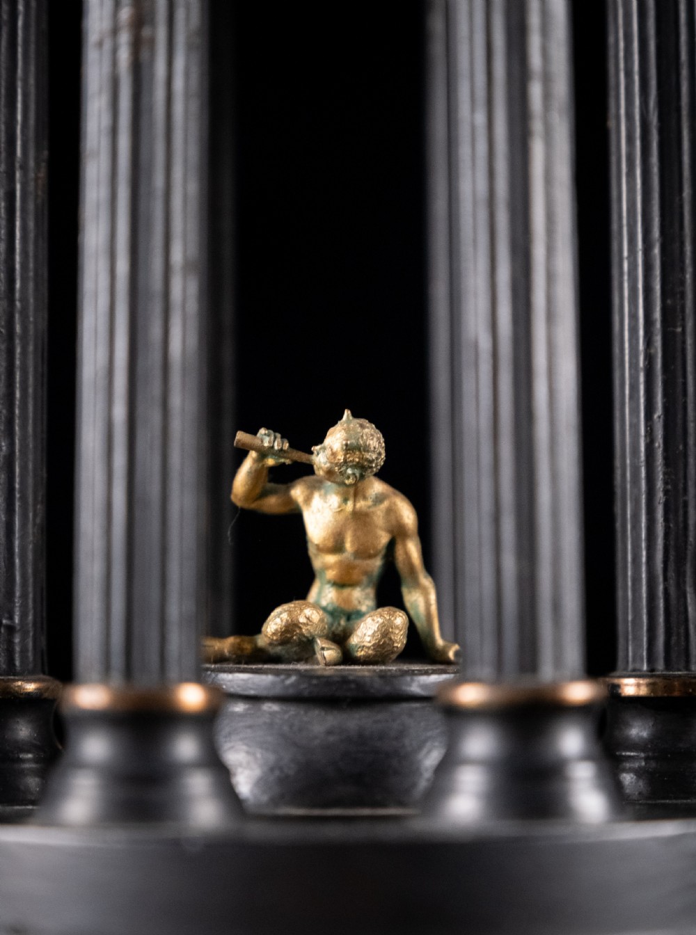 Grand Tour Bronze & Slate Temple Models, c.1880 View II