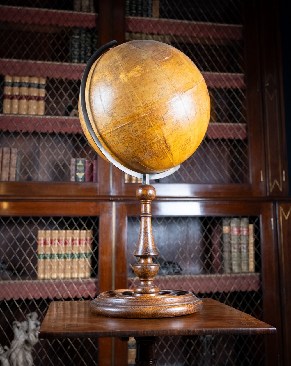 Early 20th Century Philips & Son Library Globe View II