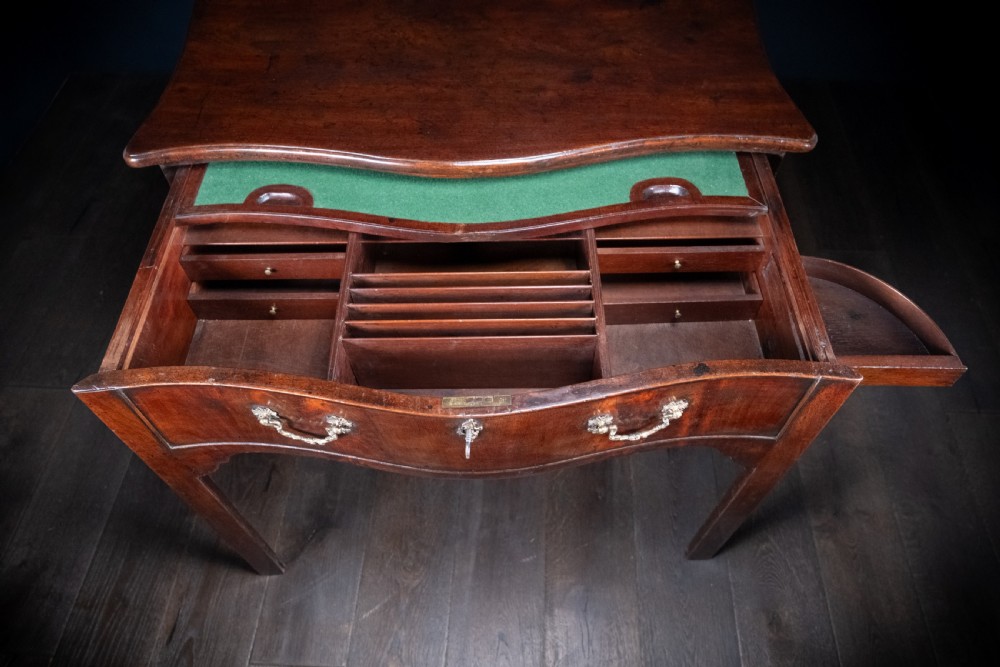 Chippendale Period Mahogany Writing Desk c.1760-80 View IV