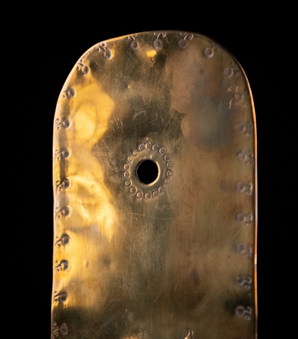 19th Century Brass Wall Reflector Candle Holder View IV
