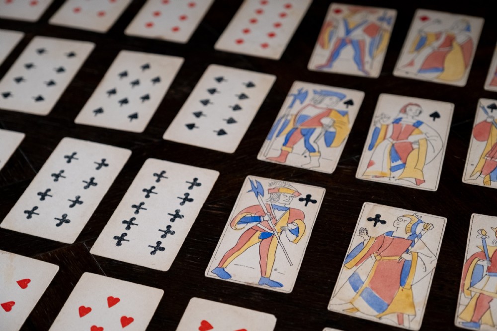 Early 20th Century Handmade Playing Cards View III