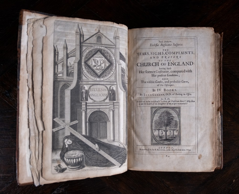 1659 The Tears, Sighs, Complaints and Prayers Of The Church Of England by John Gauden (Leather Bound Book) View XIII