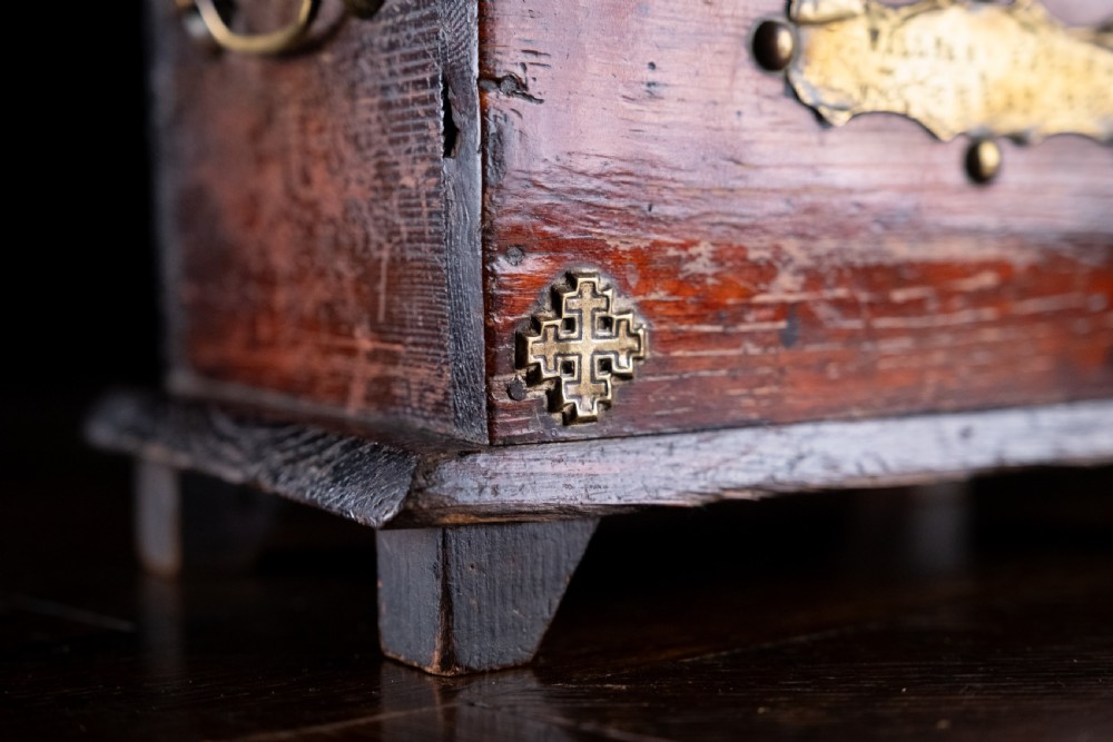 'William Hall's Wee Chest 1893', Scottish Folk Art Pine Chest View III