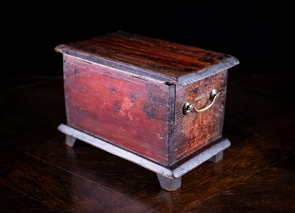 'William Hall's Wee Chest 1893', Scottish Folk Art Pine Chest View XII