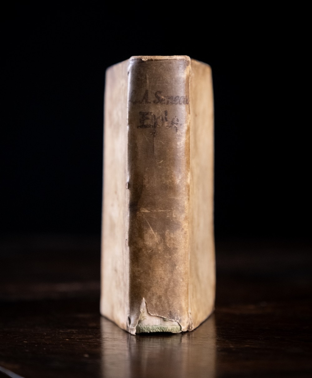 1649 Lucius Seneca (c.4BC - 65AD), Philosophi Epistolae. (Book)