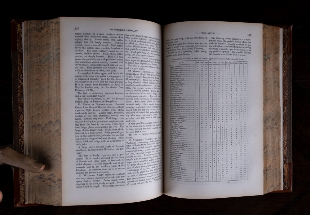 c.1859 The Gardener's Assistant by Robert Thompson (Leather Bound Book) View XIV