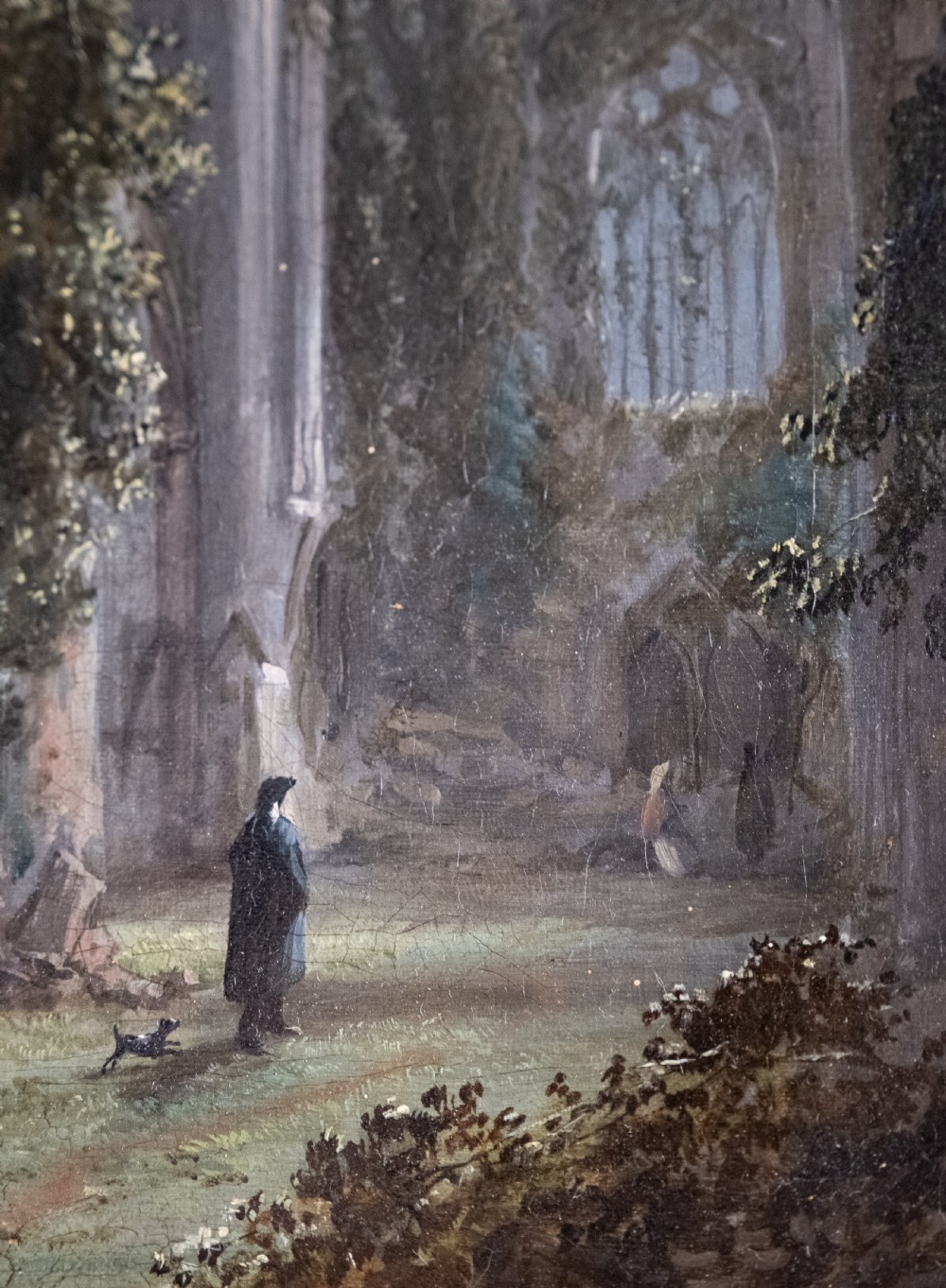Tintern Abbey by Hopkins Horsley Hobday Horsley (1807-1890). Oil On Canvas. View V