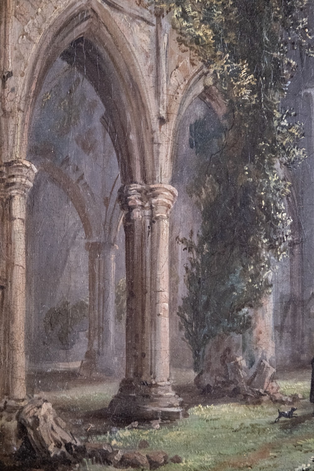 Tintern Abbey by Hopkins Horsley Hobday Horsley (1807-1890). Oil On Canvas. View IX