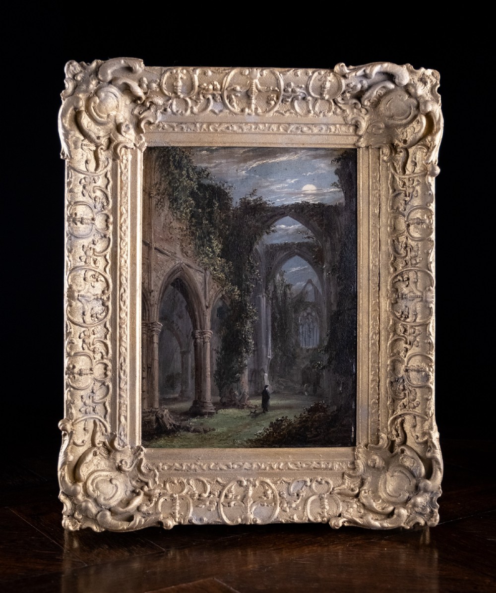 Tintern Abbey by Hopkins Horsley Hobday Horsley (1807-1890). Oil On Canvas. View X