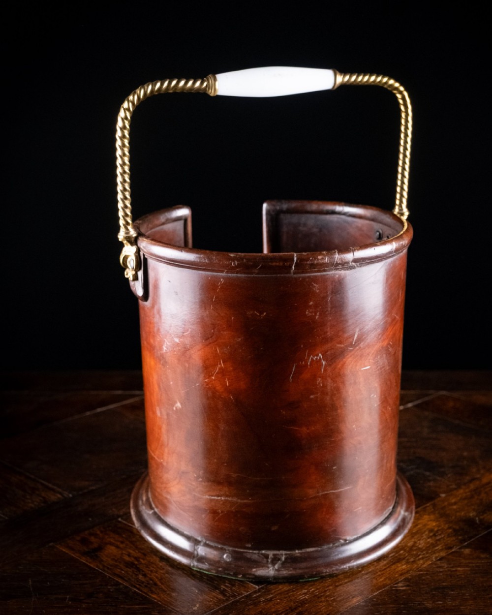Hussey's Mahogany Plate Bucket, c.1860 View VII