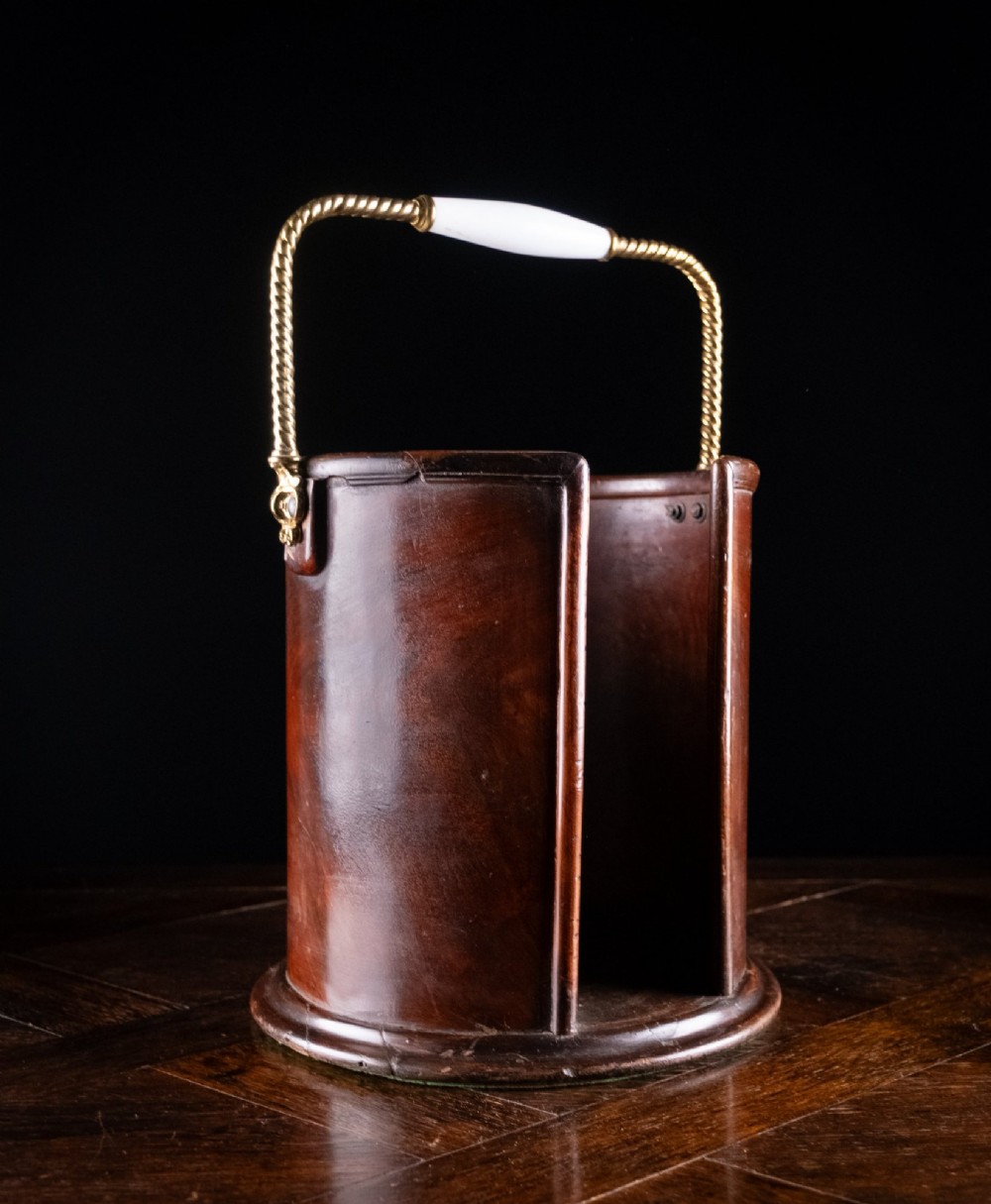 Hussey's Mahogany Plate Bucket, c.1860 View IX