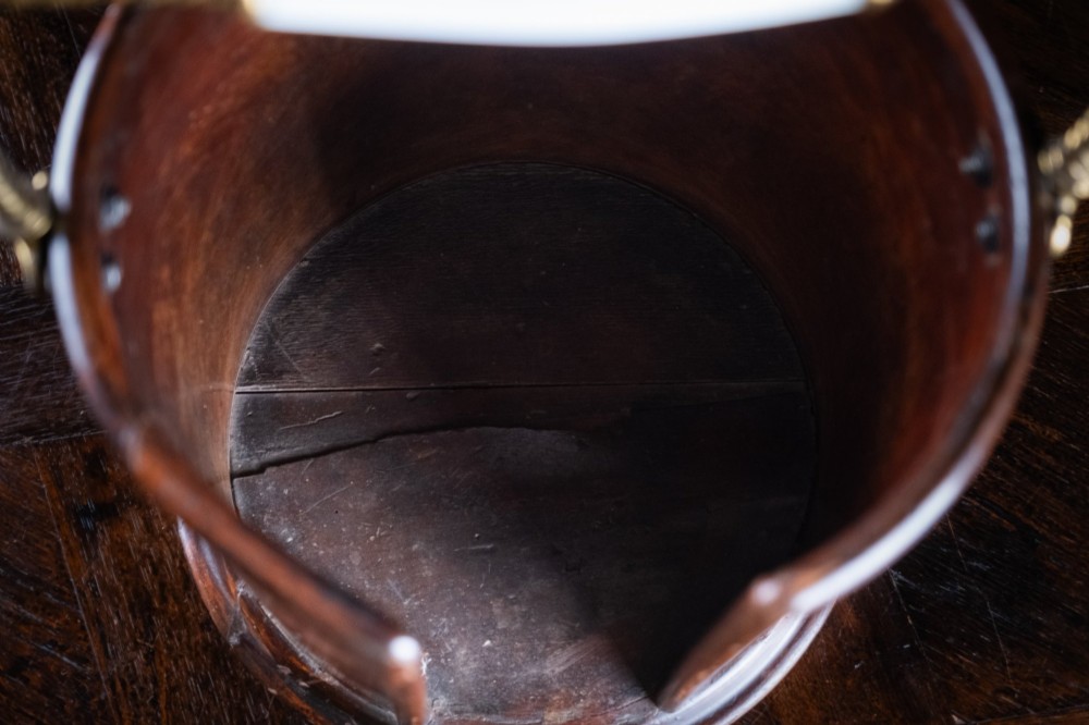 Hussey's Mahogany Plate Bucket, c.1860 View XI