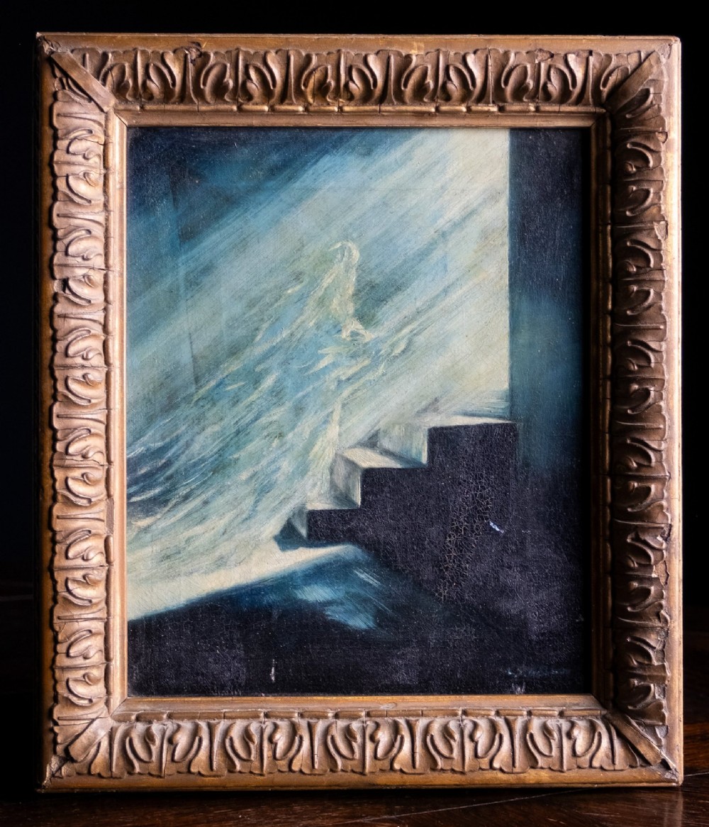 'The Ascension', Signed L.S. Wren, c.1880. Oil On Canvas. View II