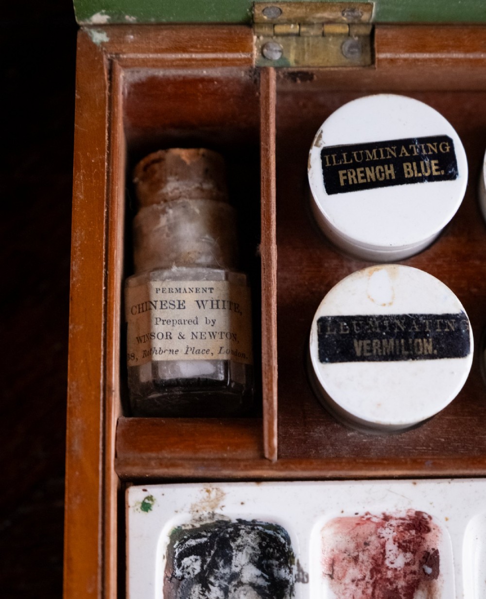 Winsor & Newton 'Illuminating Colours & Materials' Artists' Paint Box, c.1890 View III