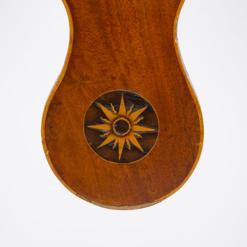 MAHOGANY BAROMETER BY VECCHIO CO OF SHAFTSBURY - ADDITIONAL PHOTO 2