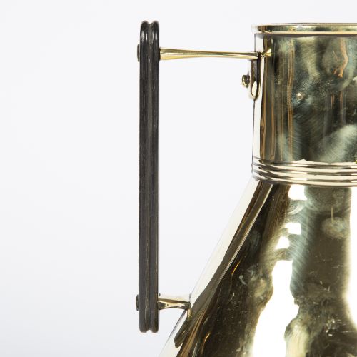 PAIR OF BRASS WATER JUGS BY H F FEARNCOMBE CO OF WOLVERHAMPTON - ADDITIONAL PHOTO 6