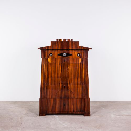 BIEDERMEIER SECRETAIRE A ABATTANT - ADDITIONAL PHOTO 1