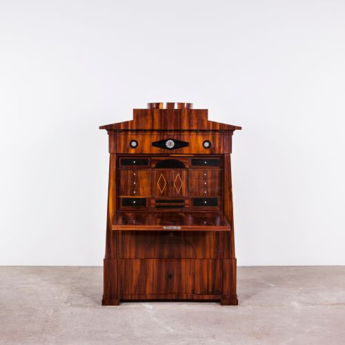 BIEDERMEIER SECRETAIRE A ABATTANT - ADDITIONAL PHOTO 2