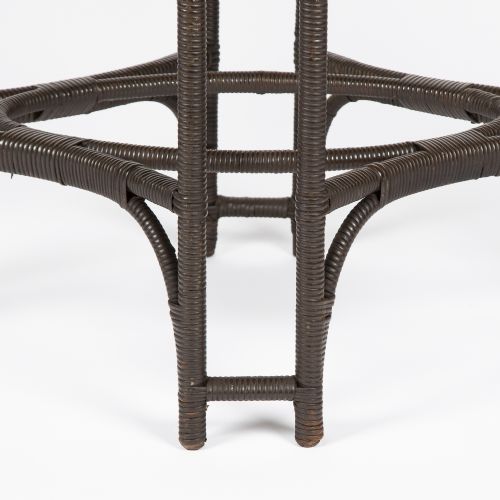 OAK RATTAN OVAL TABLE - ADDITIONAL PHOTO 7