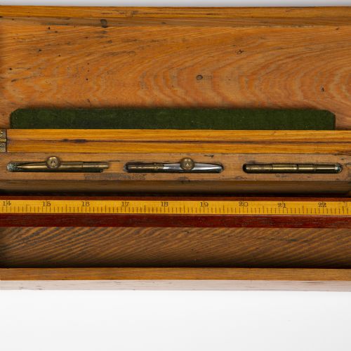 WWI ERA WOOLWICH PATTERN 26 INCH BEAM COMPASS - ADDITIONAL PHOTO 8
