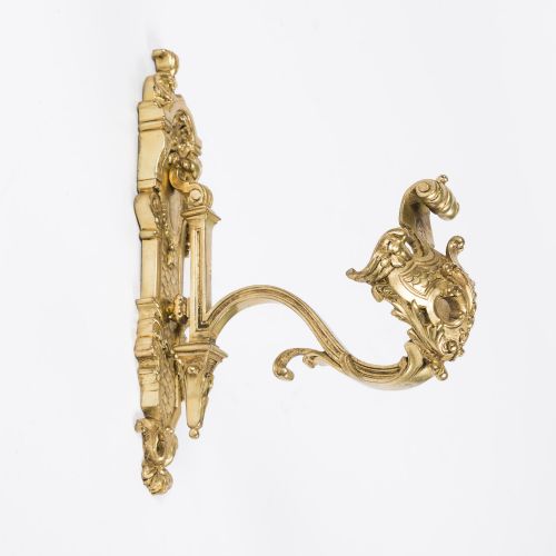 3 GILT BRASS HOOKS - ADDITIONAL PHOTO 1