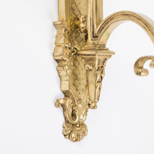 3 GILT BRASS HOOKS - ADDITIONAL PHOTO 4